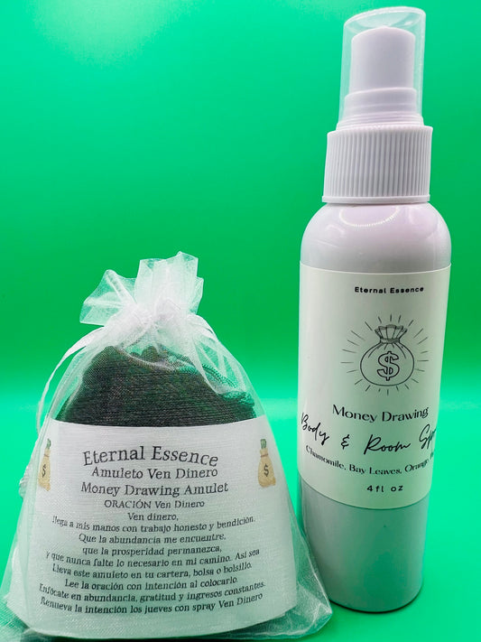 Money Drawing Amulet & Spray